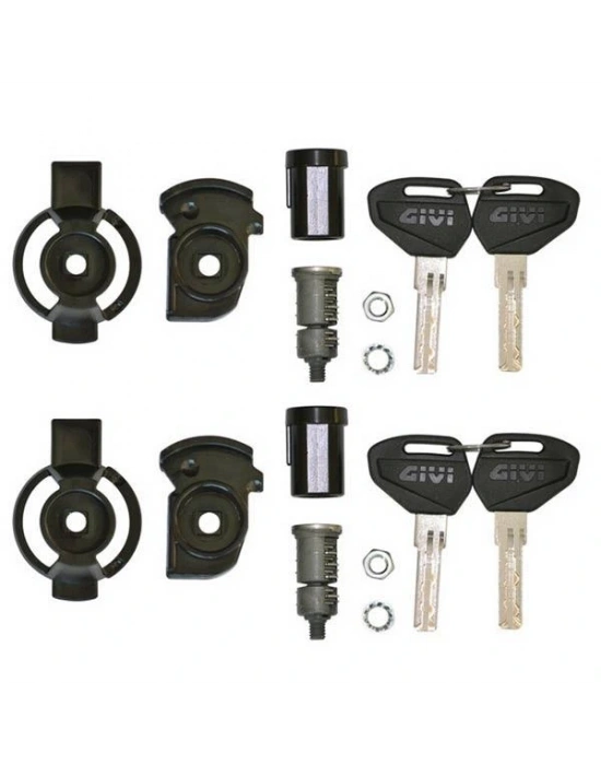 GIVI SL102 ÇANTA GÜVENLİKLİ ANAHTAR SETİ 2Lİ