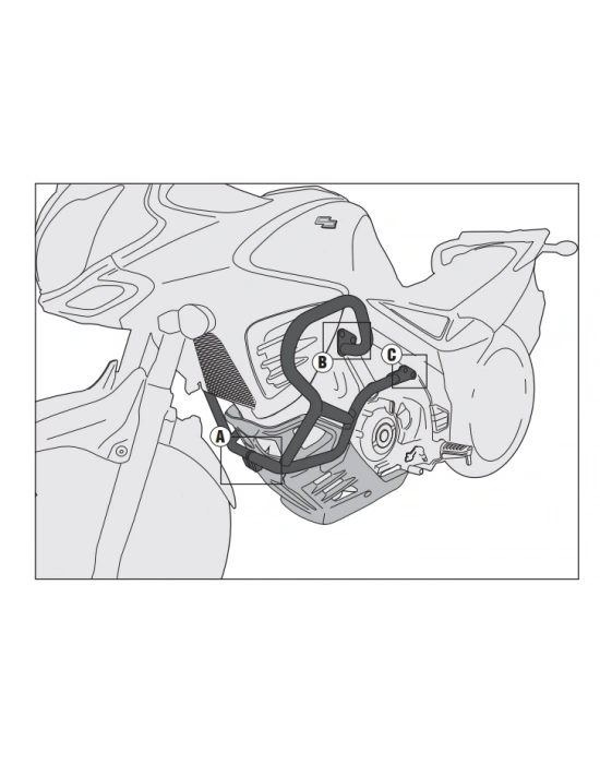 GIVI TN3101 SUZUKI DL 650 V-STROM (11-25) KORUMA DEMİRİ