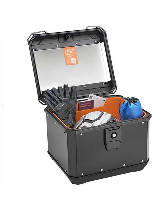 KAPPA KMX500B ALUMINYUM ÇANTA SİYAH