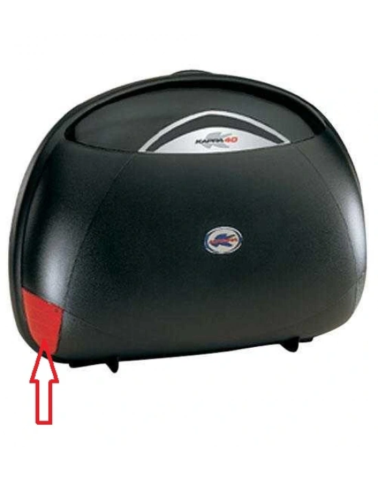 KAPPA K623S ÇANTA ALT REFLEKTÖRÜ KIRMIZI K40