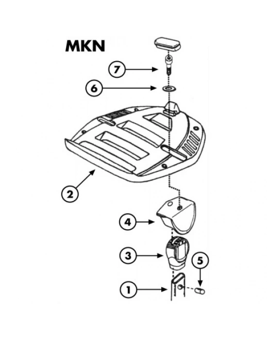 KAPPA MKN UNIVERSAL ALT TABLA (MONOLOCK)
