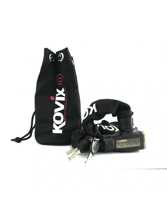 KOVIX KCL8-120 ALARMLI ZİNCİR KİLİT