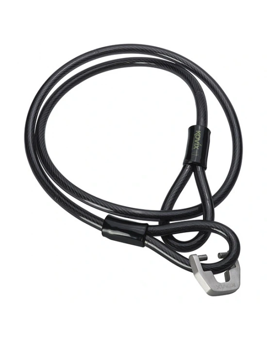 KOVIX KZA-150 ÇELİK KİLİT + KD6 BAĞLANTI ADAPTÖRÜ