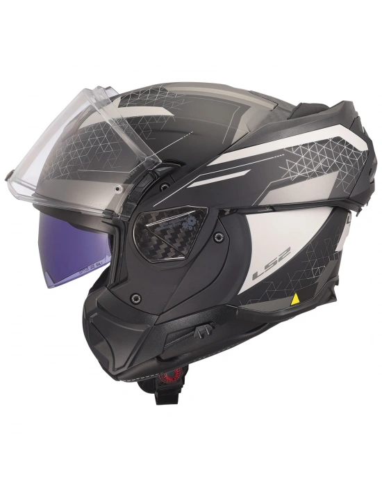 LS2 ADVANT 2 ASTRAL MAT GRİ-SİYAH KASK