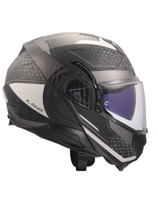 LS2 ADVANT 2 ASTRAL MAT GRİ-SİYAH KASK