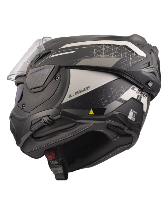 LS2 ADVANT 2 ASTRAL MAT GRİ-SİYAH KASK