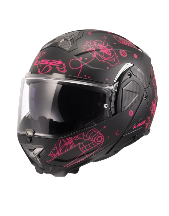 LS2 ADVANT 2 SOPHIA MAT SİYAH- KASK