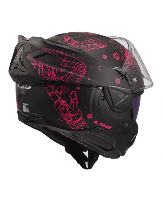 LS2 ADVANT 2 SOPHIA MAT SİYAH- KASK