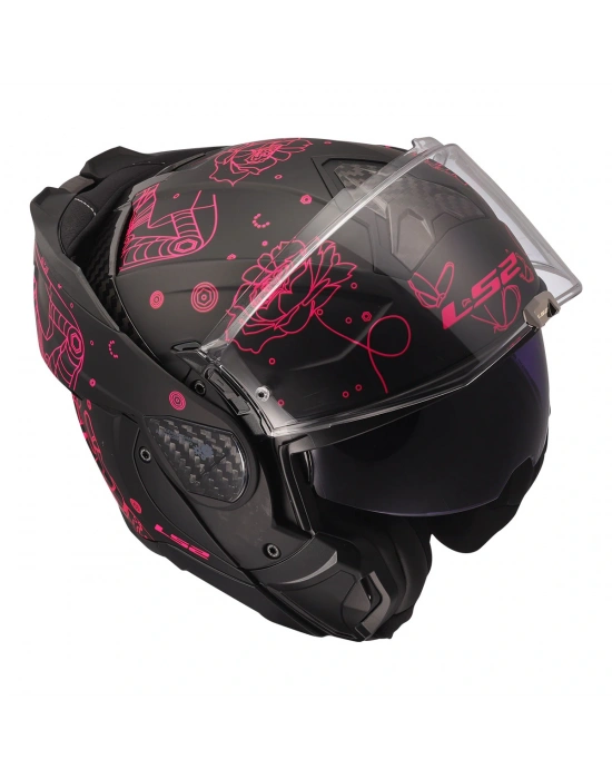 LS2 ADVANT 2 SOPHIA MAT SİYAH- KASK