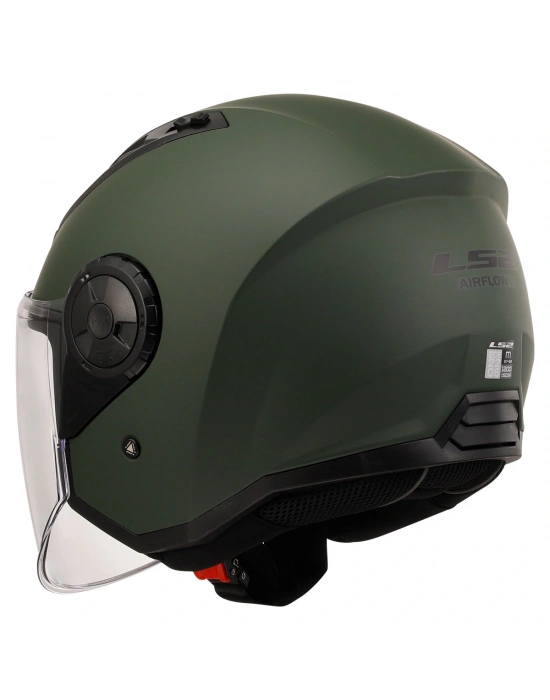 LS2 AIRFLOW 2 MAT YEŞİL KASK