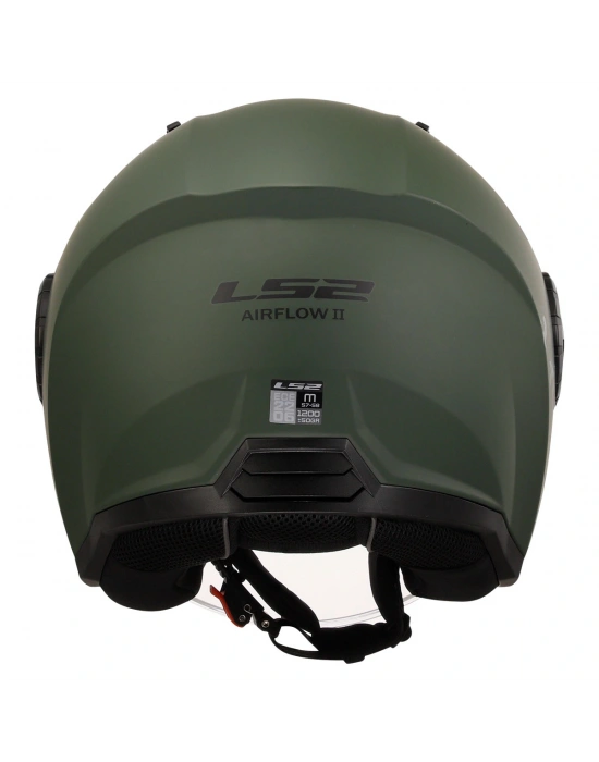 LS2 AIRFLOW 2 MAT YEŞİL KASK