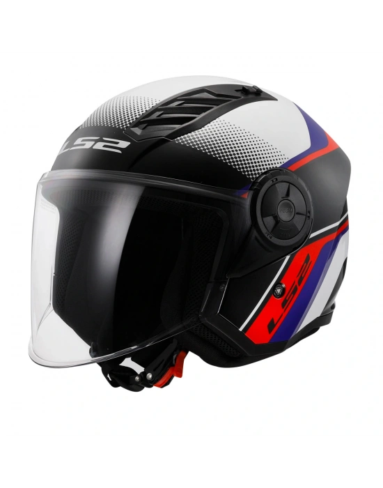 LS2 AIRFLOW 2 RUSH BEYAZ-MAVİ-KIRMIZI KASK