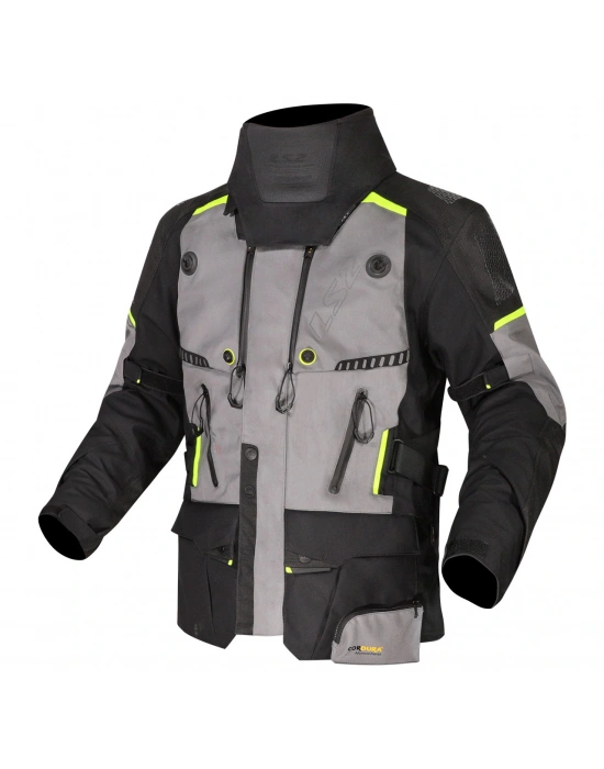 LS2 APOLLO MONT SİYAH-GRİ-