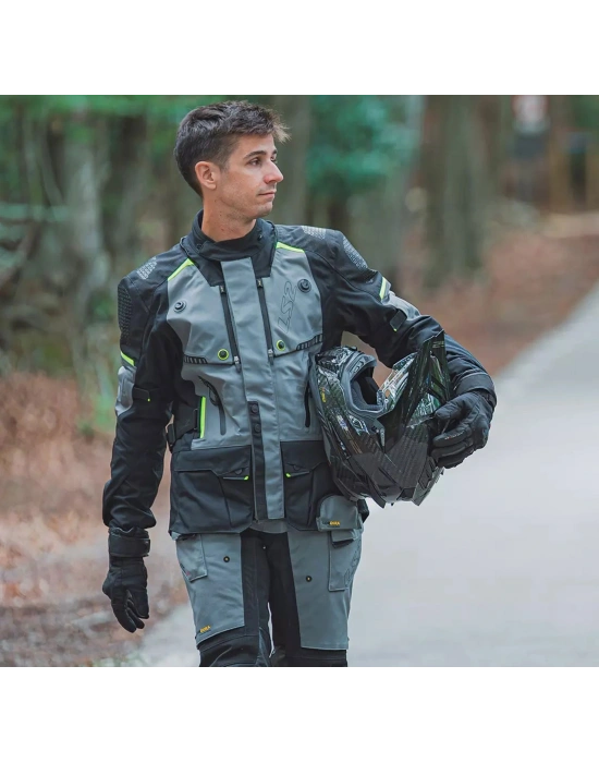 LS2 APOLLO MONT SİYAH-GRİ-