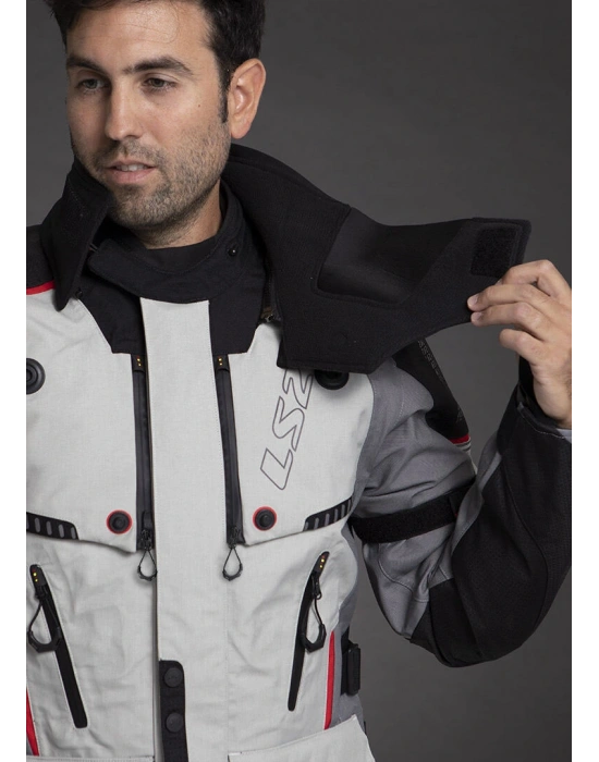 LS2 APOLLO MONT SİYAH-GRİ-