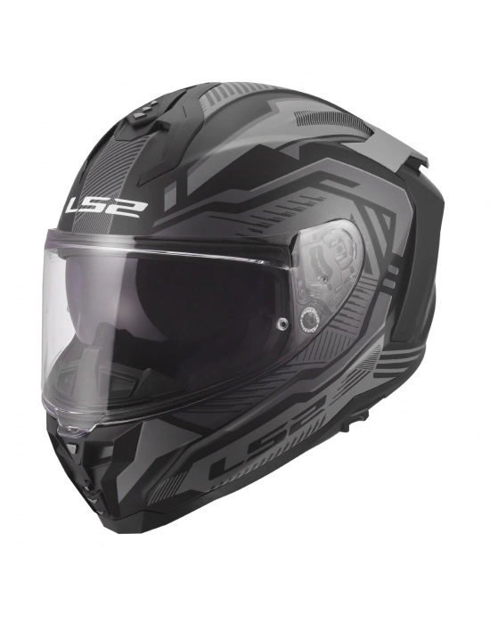 LS2 CHALLENGER 2 DRAVIX MAT GRİ KASK