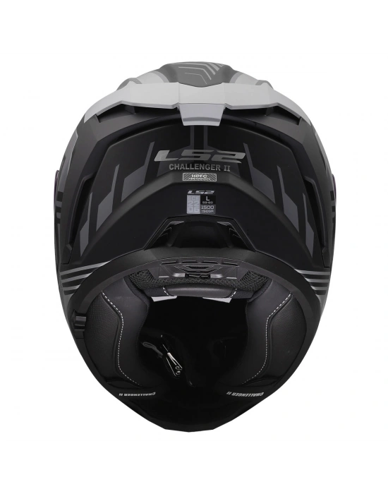 LS2 CHALLENGER 2 DRAVIX MAT GRİ KASK