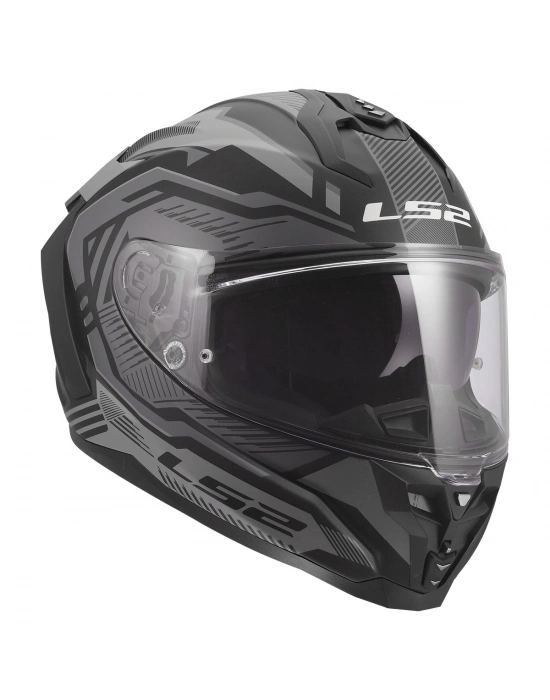 LS2 CHALLENGER 2 DRAVIX MAT GRİ KASK