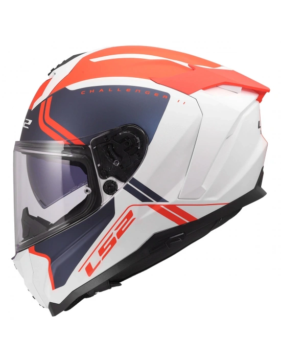 LS2 CHALLENGER 2 TITAN -MAVİ-KIRMIZI KASK