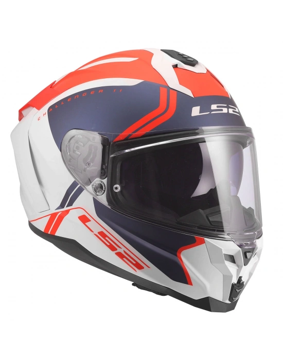 LS2 CHALLENGER 2 TITAN -MAVİ-KIRMIZI KASK