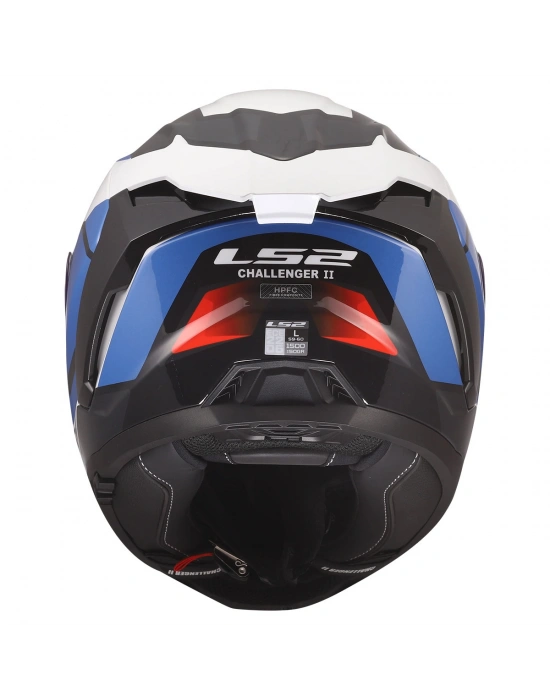 LS2 CHALLENGER 2 VIPER -MAVİ-KIRMIZI KASK