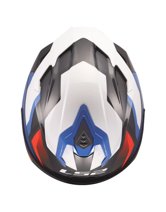 LS2 CHALLENGER 2 VIPER -MAVİ-KIRMIZI KASK