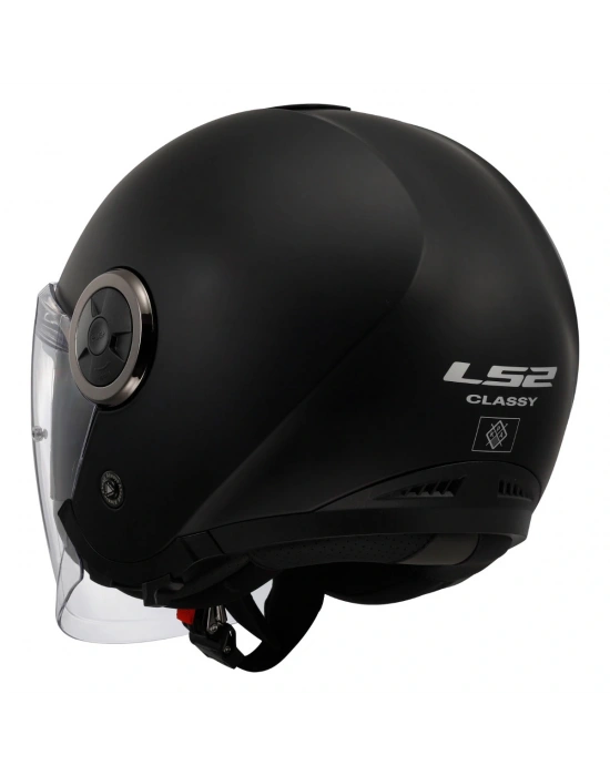 LS2 CLASSY MAT SİYAH KASK