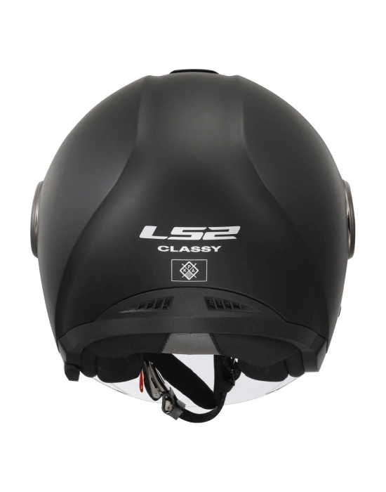 LS2 CLASSY MAT SİYAH KASK