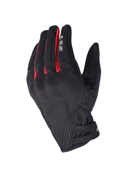 LS2 DART 2 EVO ELDİVEN SİYAH-KIRMIZI