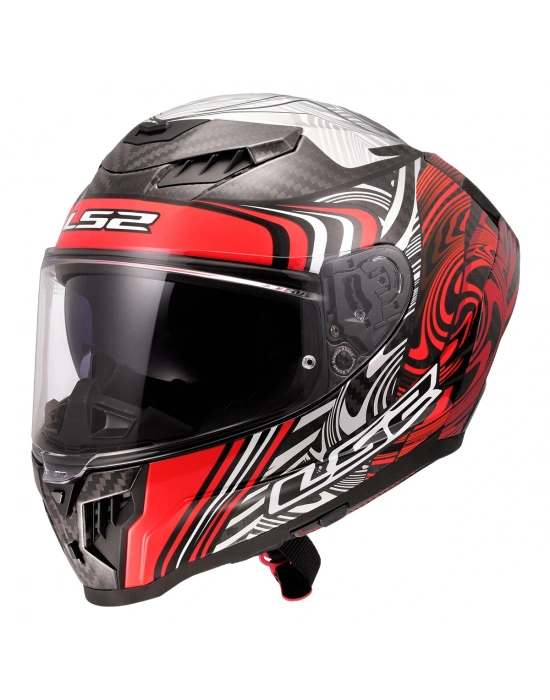 LS2 DRAGON KARBON ENTHUM  KASK