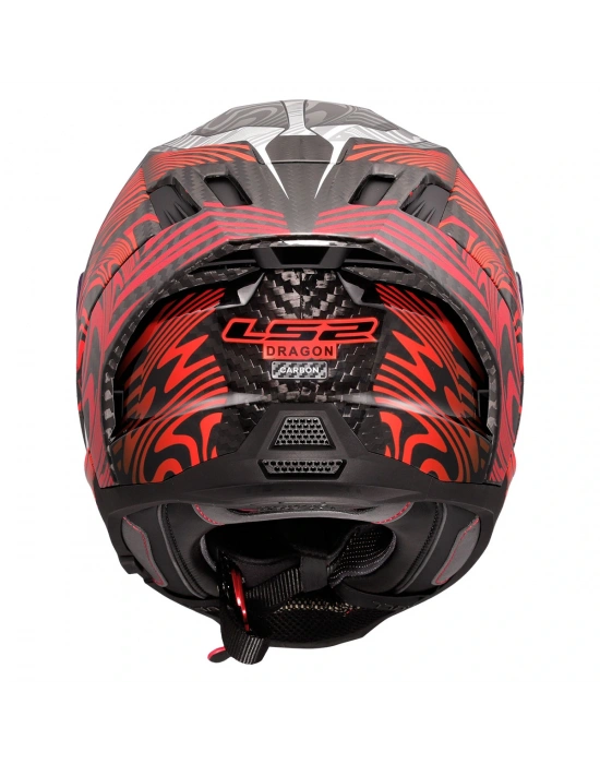 LS2 DRAGON KARBON ENTHUM  KASK