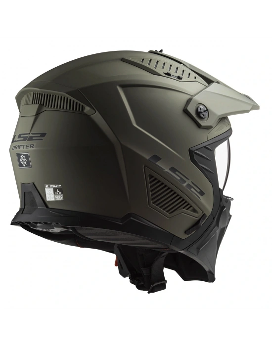 LS2 DRIFTER  YEŞİL KASK