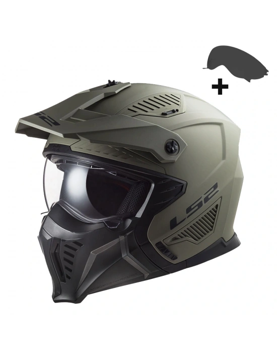 LS2 DRIFTER  YEŞİL KASK