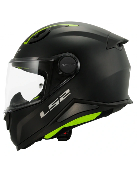 LS2 KID MAT SİYAH ÇOCUK KASK