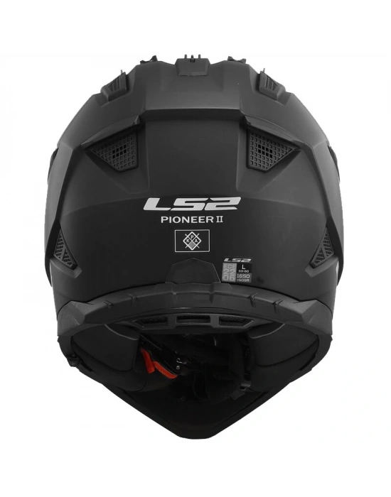 LS2 PIONEER 2 MAT SİYAH KASK