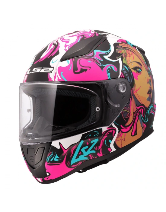 LS2 RAPID 2 CYBERG MAT  KASK