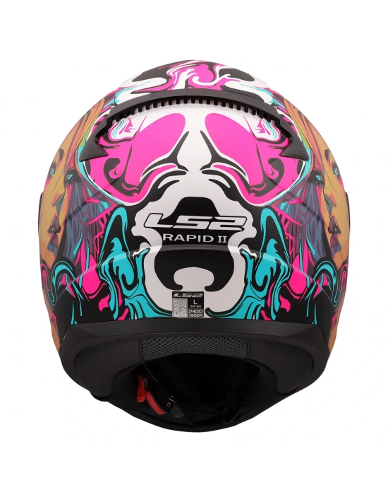 LS2 RAPID 2 CYBERG MAT  KASK