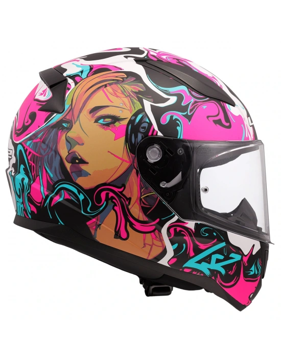 LS2 RAPID 2 CYBERG MAT  KASK