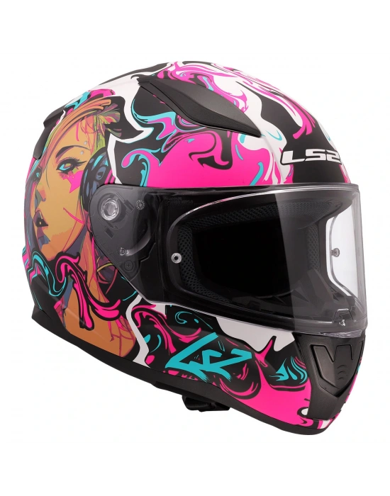 LS2 RAPID 2 CYBERG MAT  KASK
