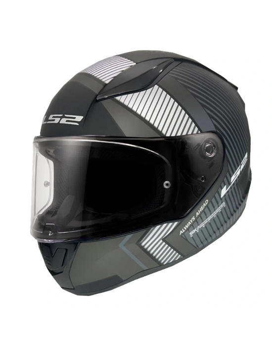 LS2 RAPID 2 EXTRA MAT SİYAH-GRİ KASK