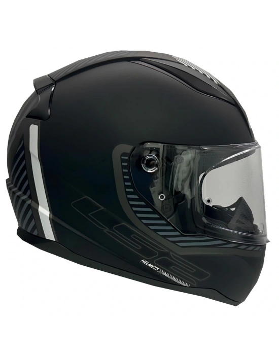 LS2 RAPID 2 EXTRA MAT SİYAH-GRİ KASK