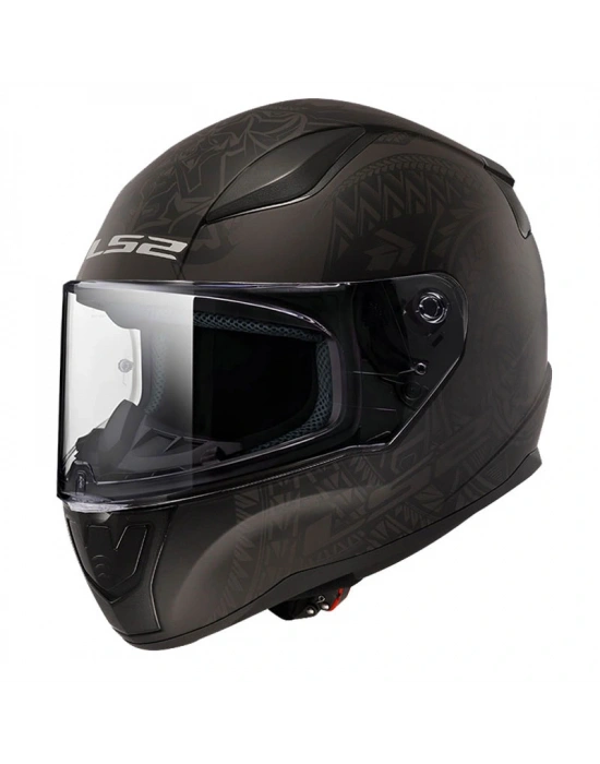 LS2 RAPID 2 TAKAROA MAT SİYAH KASK