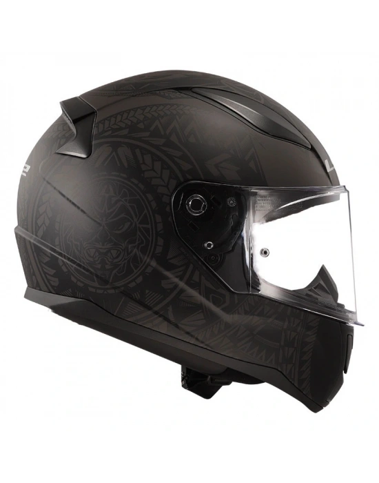 LS2 RAPID 2 TAKAROA MAT SİYAH KASK