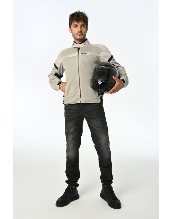 LS2 RIVA MONT GRİ-SİYAH