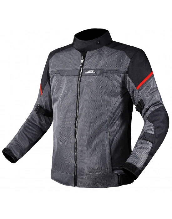 LS2 RIVA MONT SİYAH-GRİ-KIRMIZI