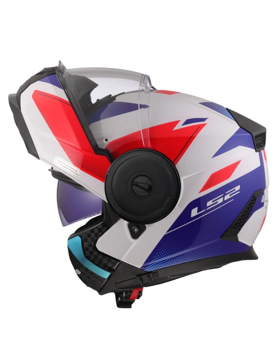 LS2 SCOPE 2 DURIA BEYAZ-MAVİ-KIRMIZI KASK
