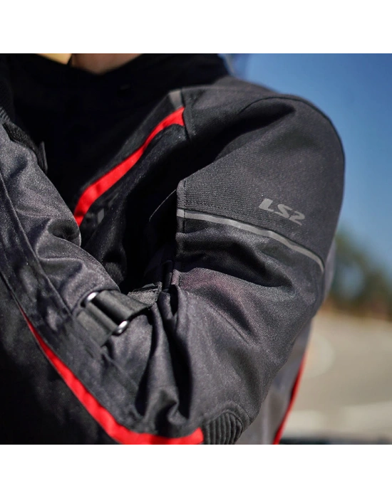 LS2 SEPANG MONT SİYAH-GRİ-KIRMIZI