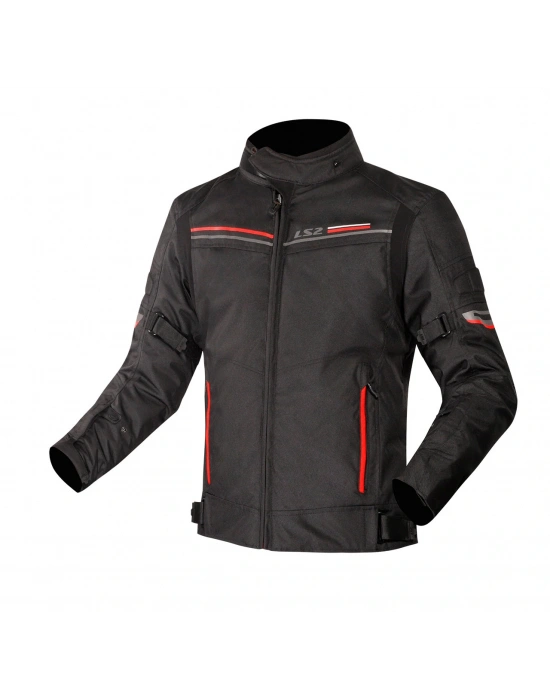 LS2 SHADOW KADIN MONT SİYAH-KIRMIZI