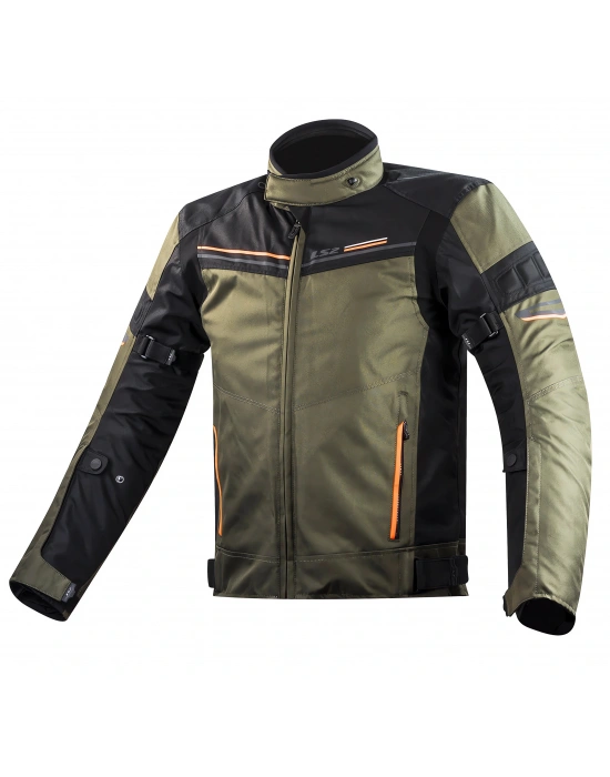 LS2 SHADOW MONT HAKİ-SİYAH-NEON TURUNCU