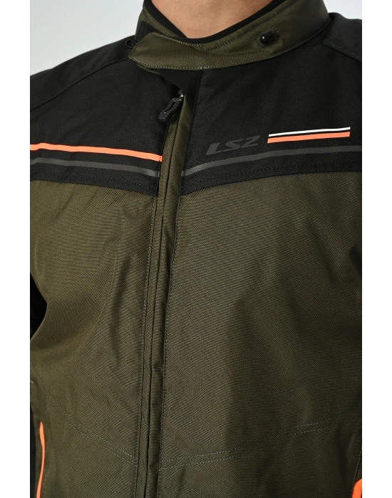 LS2 SHADOW MONT HAKİ-SİYAH-NEON TURUNCU